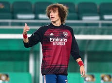 Luiz ready to return as Arteta plans further Arsenal rotation