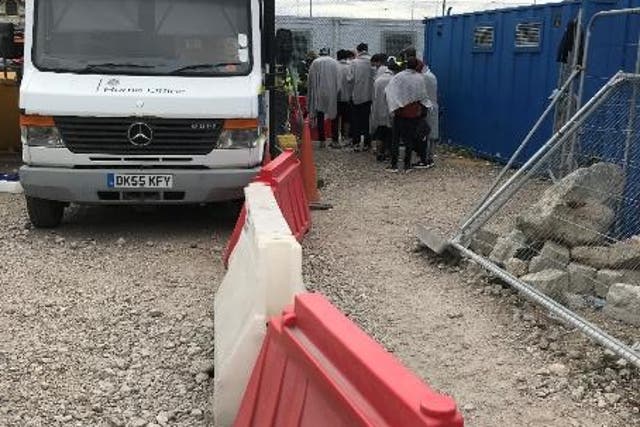Thousands of asylum seekers who arrive on British shores in recent months have been held at a Tug Haven