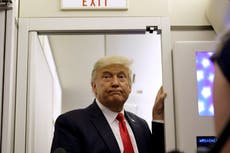 Trump tweets photo of accomplishments book showing blank page