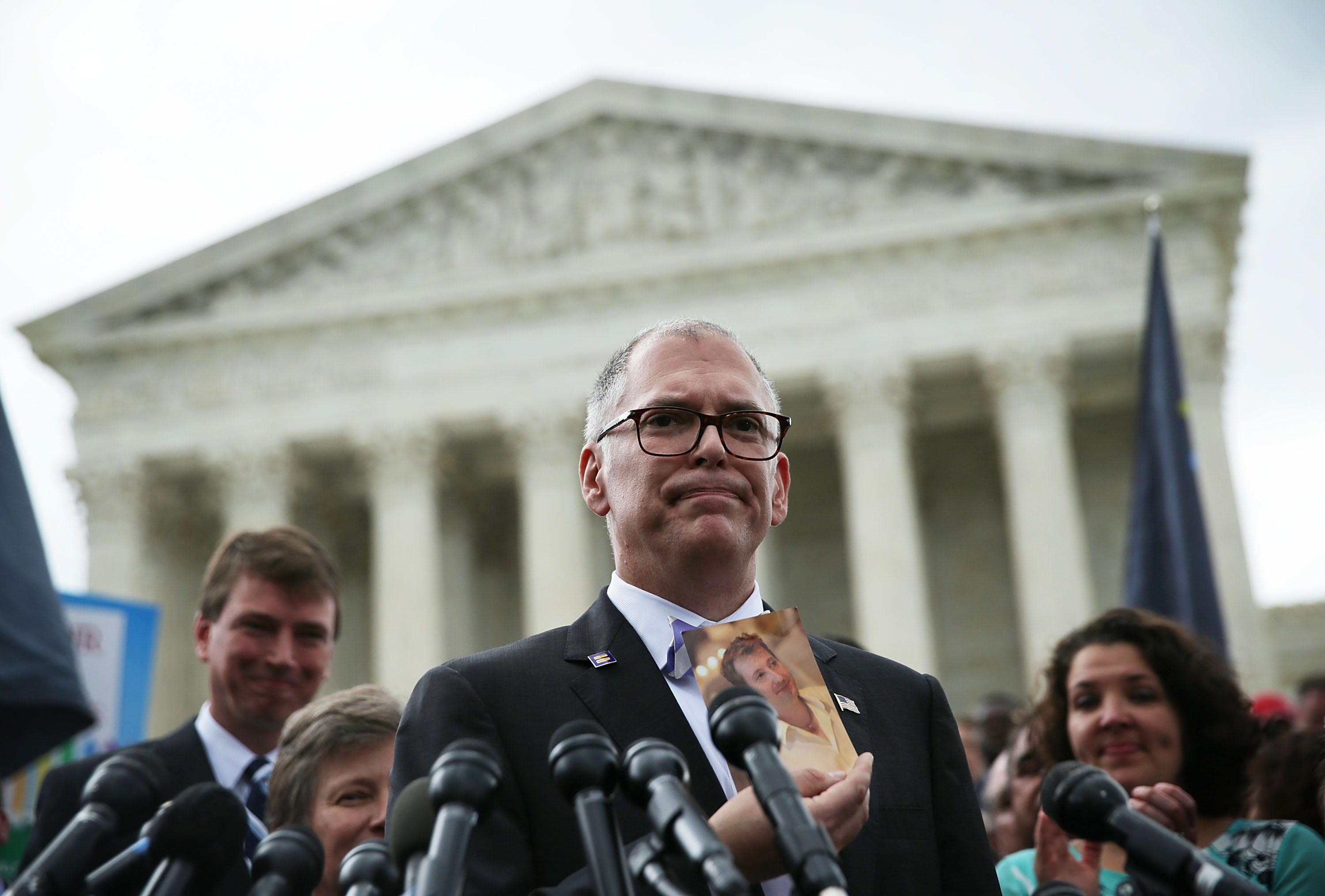 Jim Obergefell’s case led to the legalisation of gay marriage in America