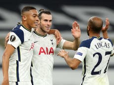 Tottenham cruise to comfortable Europa League victory over LASK