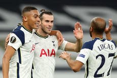 Tottenham cruise to comfortable Europa League victory over LASK