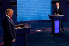 Biden lands repeated blows on conspiracy-focused Trump in final debate