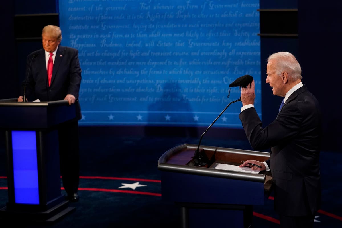 The final presidential debate didn’t go well for Trump — and it looks like he knows it