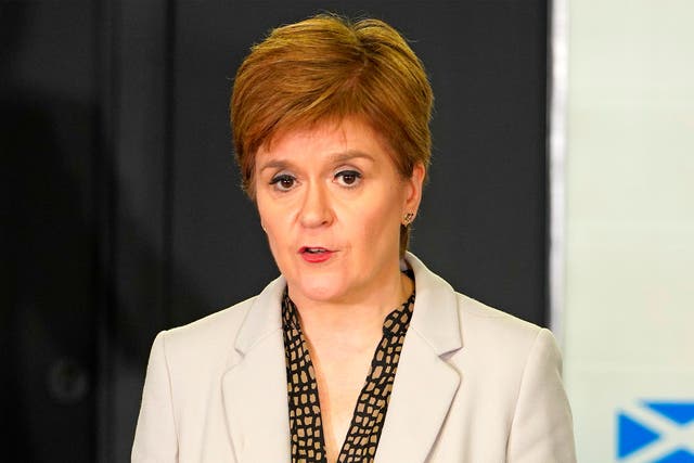 Ms Sturgeon has said the three middle tiers within the new measures will be broadly similar to the English system