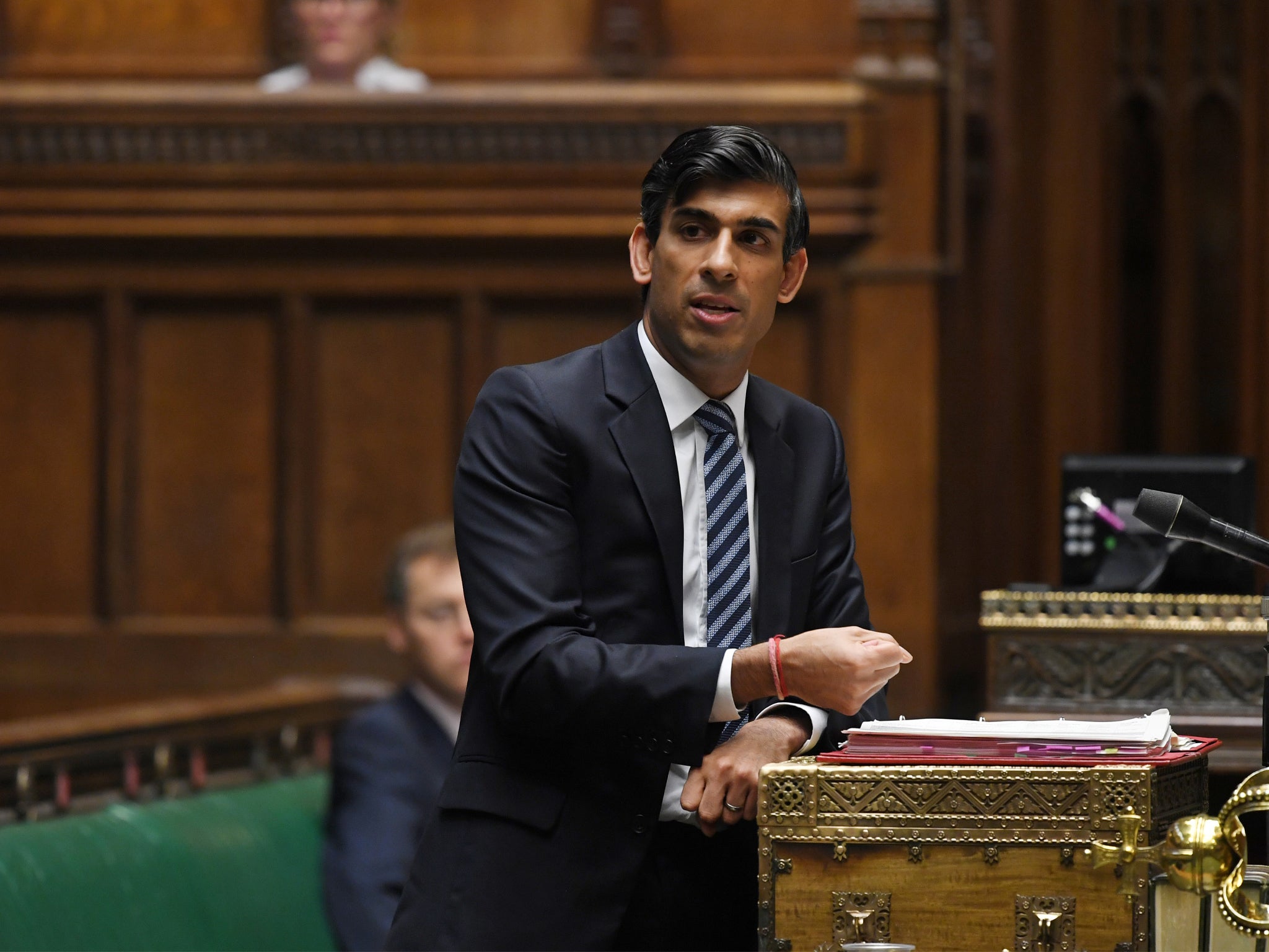 Britain’s Chancellor of the Exchequer Rishi Sunak announced yesterday government tier 2 business and worker support