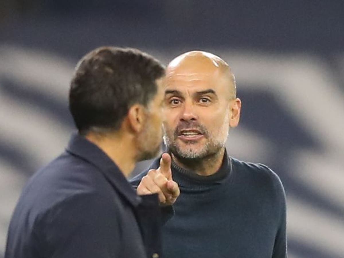 Manchester City manager Pep Guardiola showed ‘extremely unpleasant attitude’, claims Sergio Conceicao