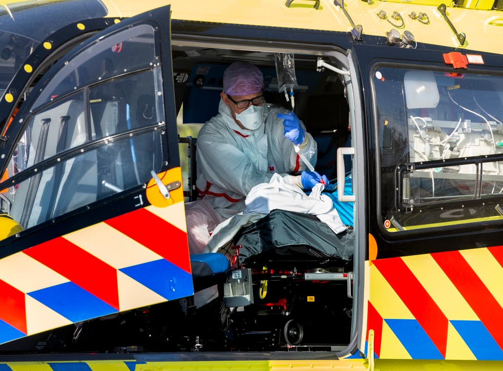 APTOPIX Netherlands Virus Outbreak