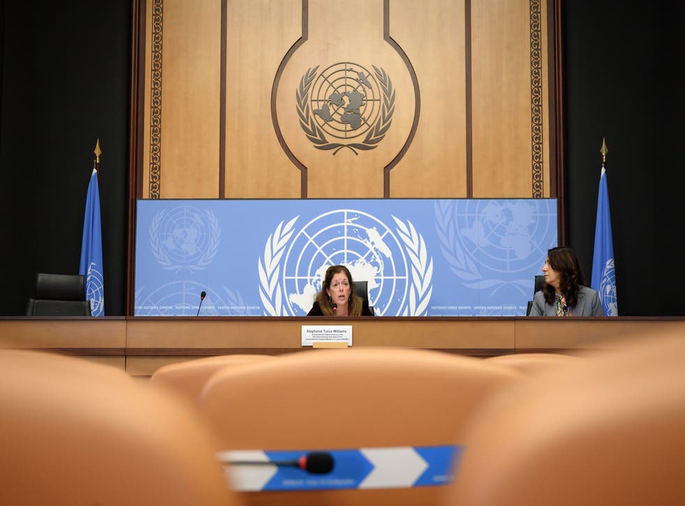 Stephanie Williams, enviada de la ONU para Libia.