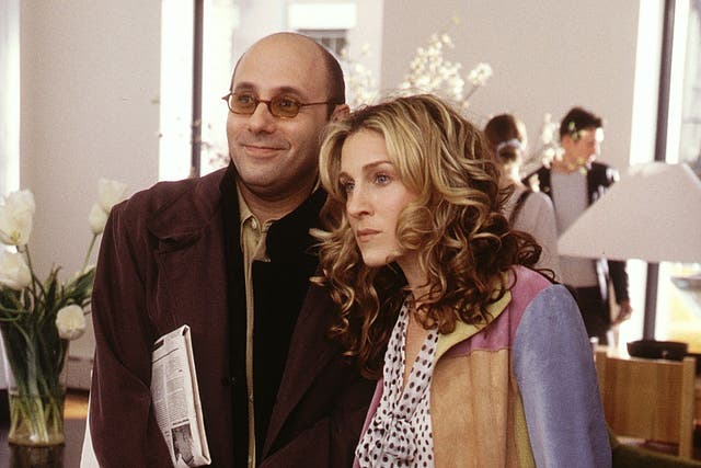 <p>Willie Garson and Sarah Jessica Parker in ‘Sex and the City’ </p>