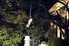Confederate monument removed from Alabama courthouse