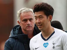 Mourinho eager for Son to commit Spurs future with new contract