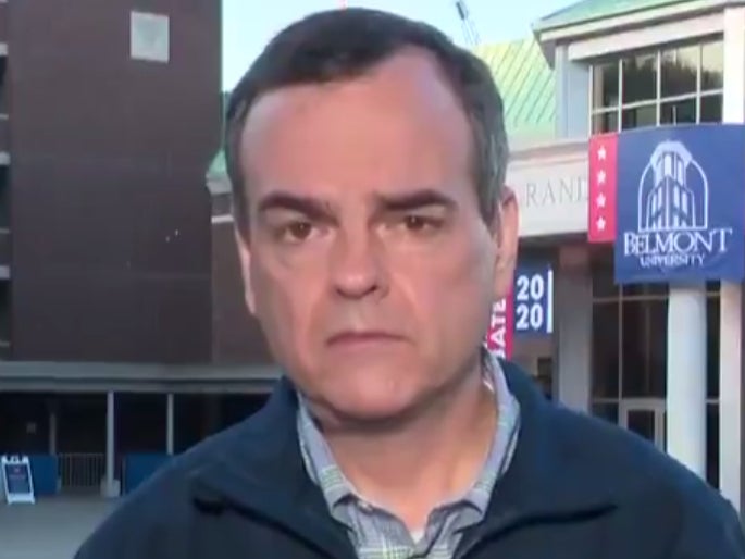 The Trump campaign’s communications director Tim Murtaugh speaking to CNN’s New Day on Friday 23 October