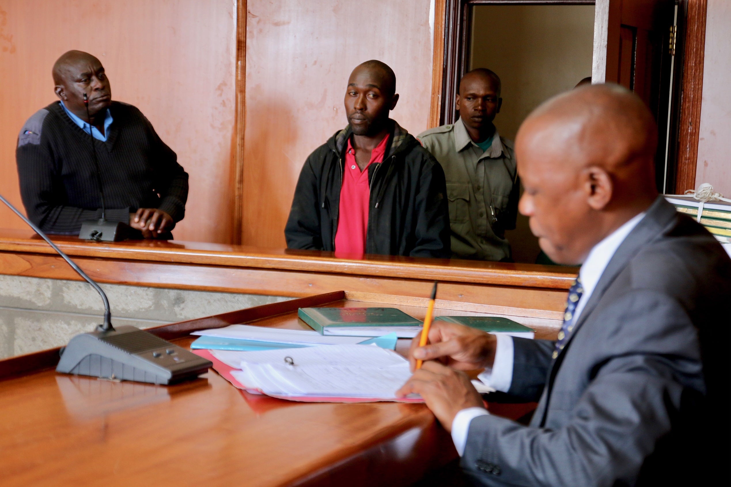 Zachary Mboya Kinyua was convicted by Senior Resident Magistrate Phillip Mutua after he was found guilty of possessing two elephant tusks.