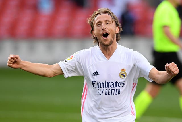 Luka Modric settled El Clasico