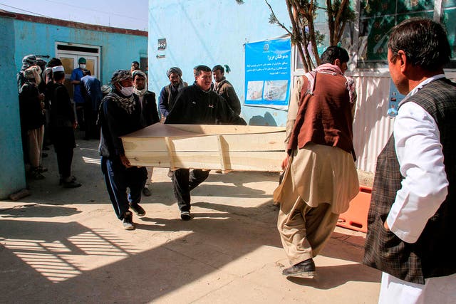 The explosion struck outside an education centre in a heavily Shiite neighbourhood 