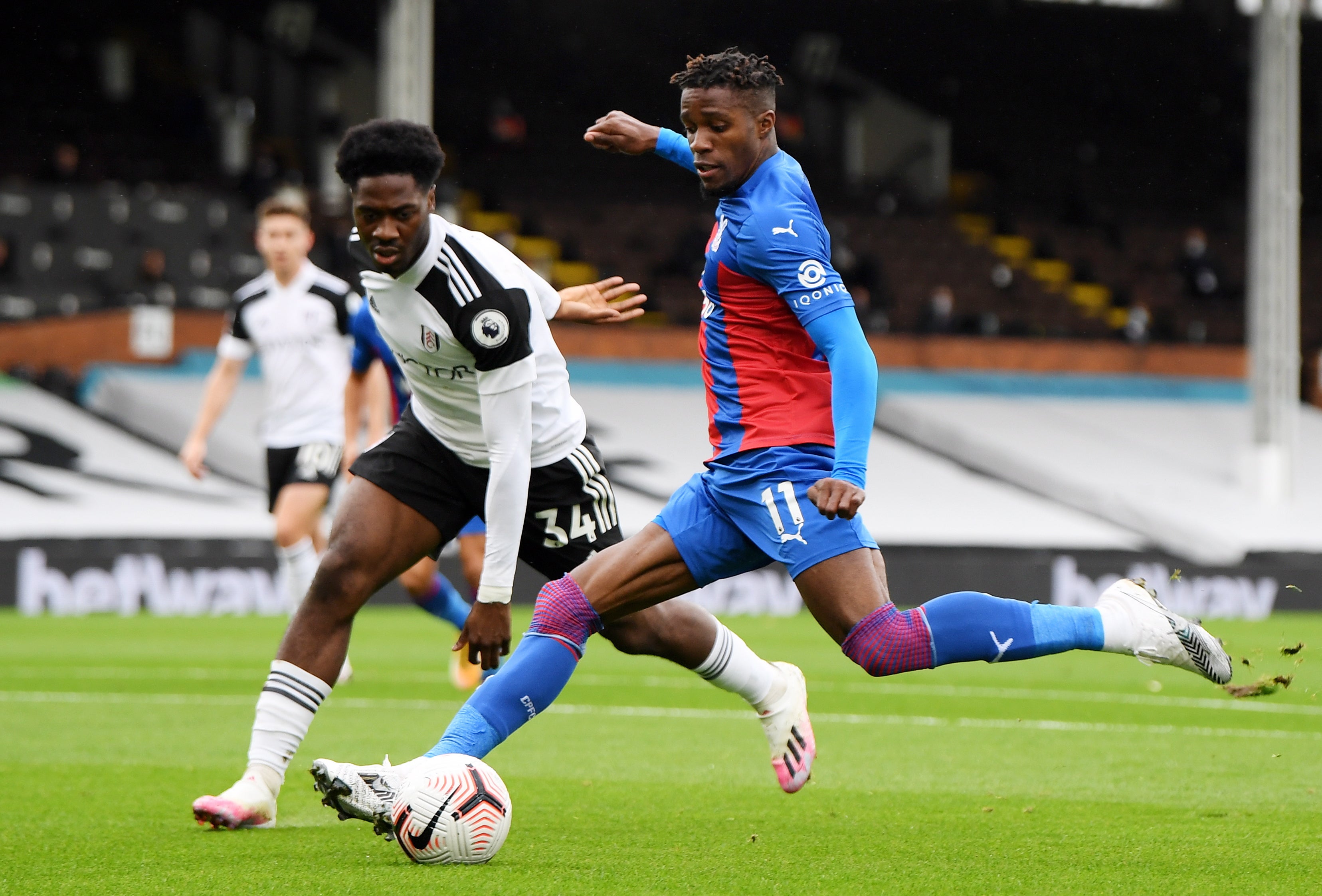 Wilfried Zaha was the star of the show for Palace