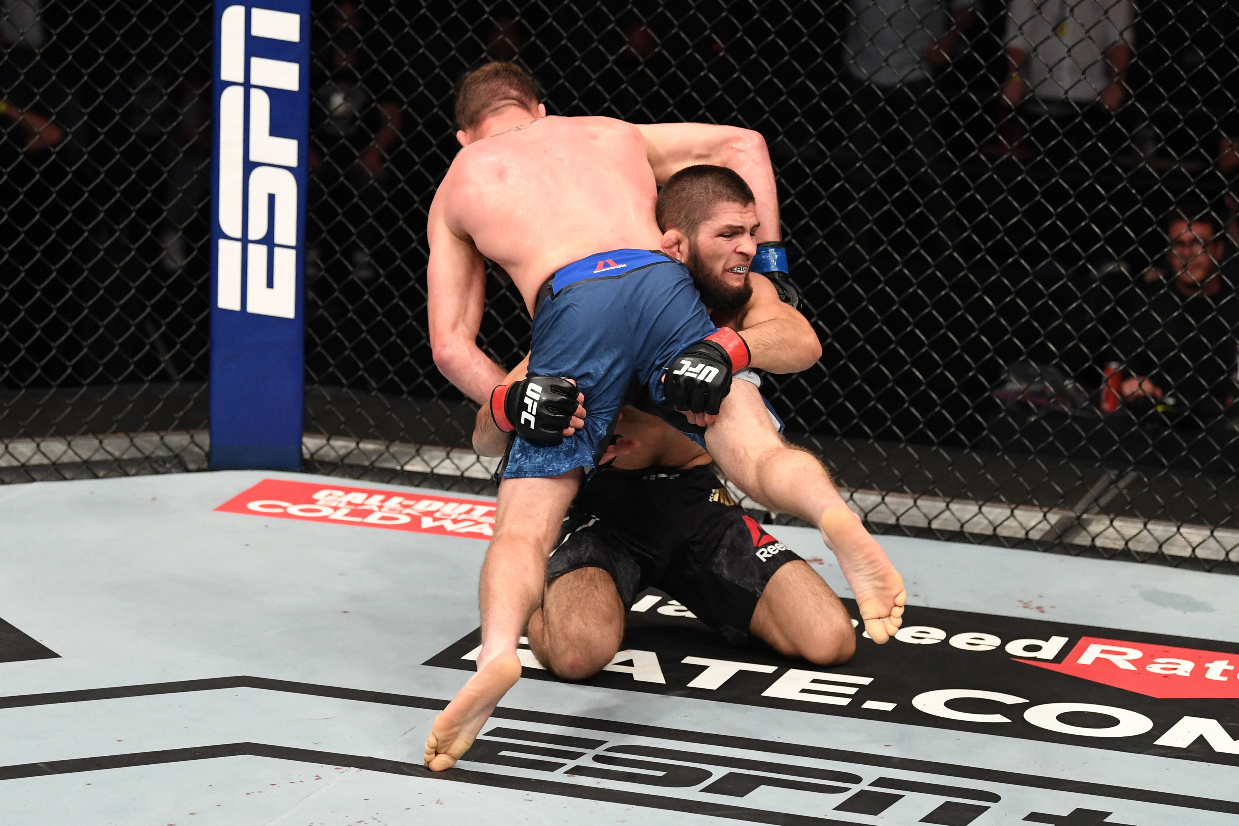 Khabib’s wrestling proved unstoppable in the Octagon throughout his UFC career