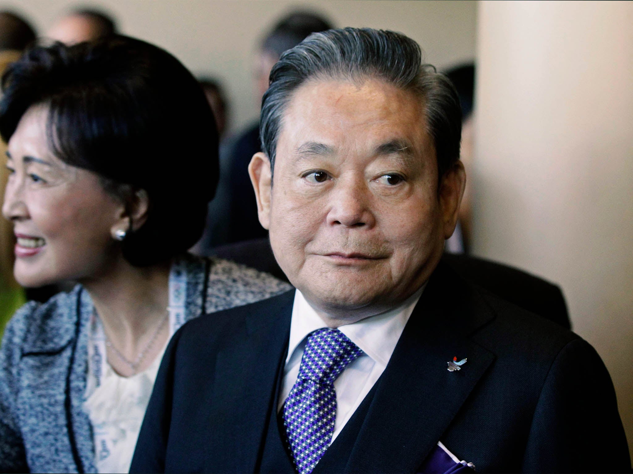 Samsung Chairman Lee Kun-hee in July, 2011
