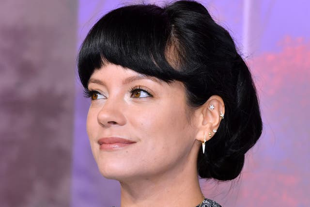 Lily Allen says she has finished a new album