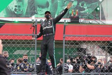 Hamilton breaks Schumacher’s win record with Portuguese GP victory