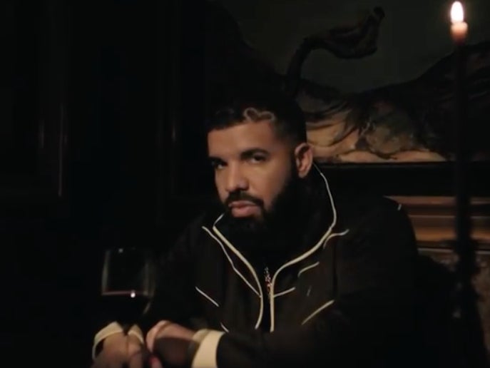 Drake in a teaser clip promoting his new album