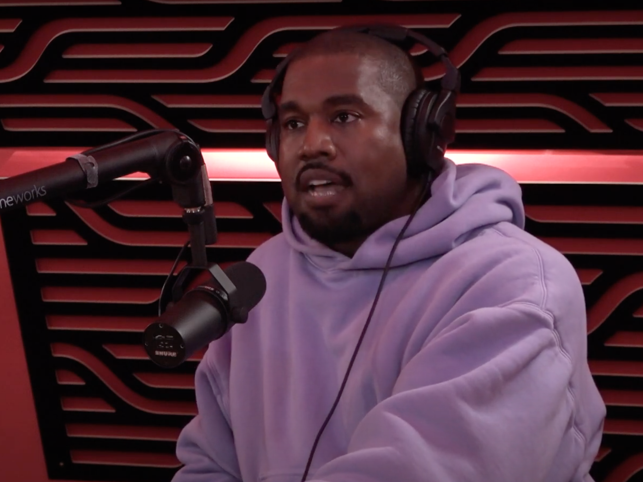 kanye west purple hoodie 2020