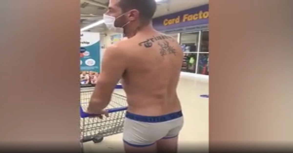 Coronavirus: Man tries to shop in underpants in protest at clothes being  deemed 'non-essential' in Wales