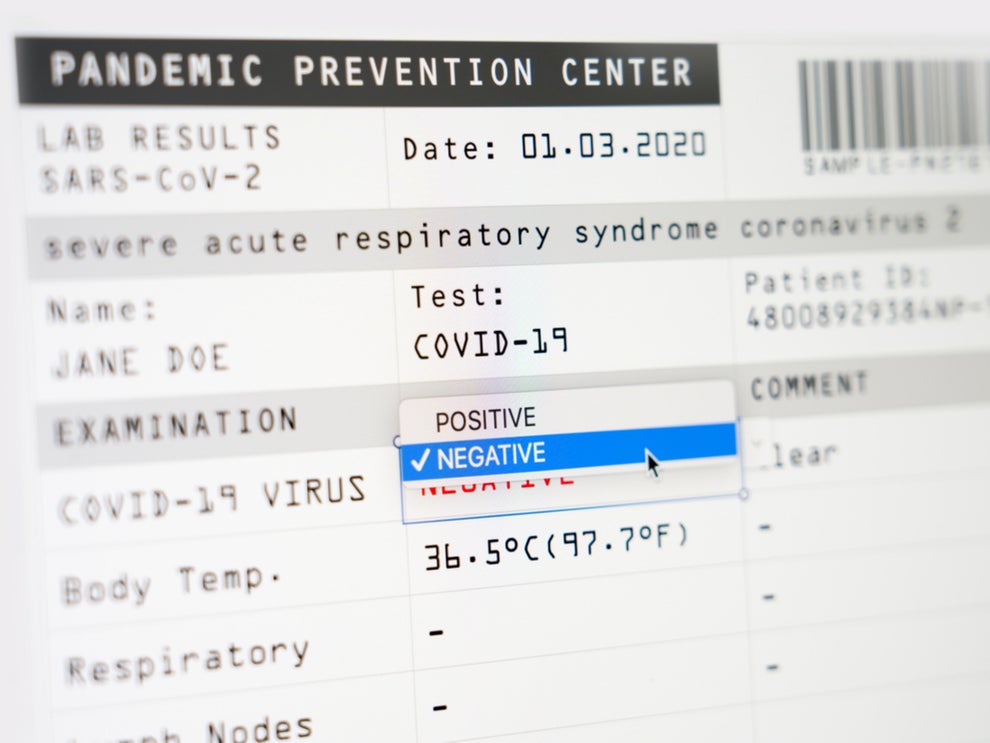 Passengers able to 'fake' Covid19 PCR negative test