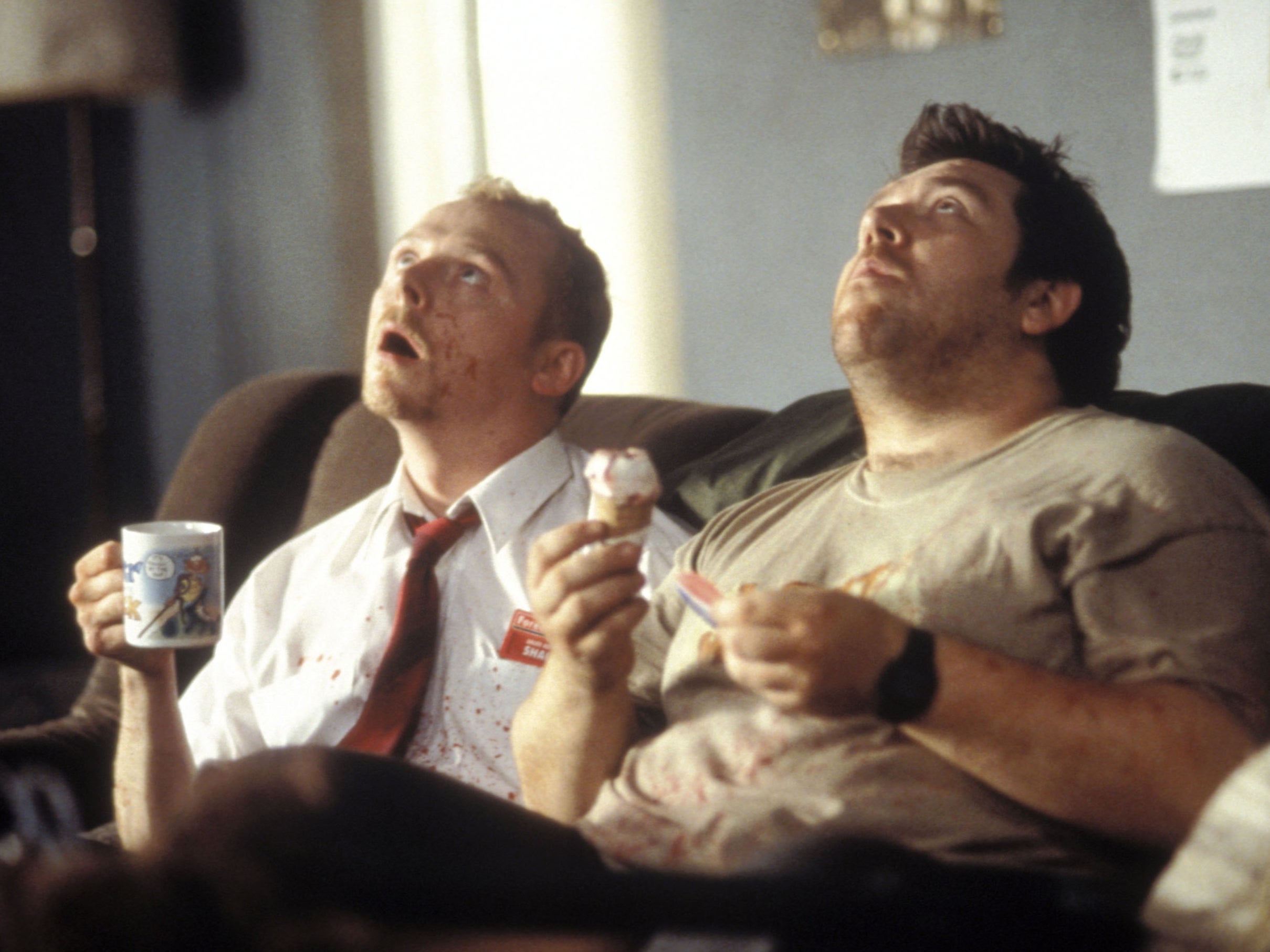 Simon Pegg and Nick Frost in ‘Shaun of the Dead’ (2004)