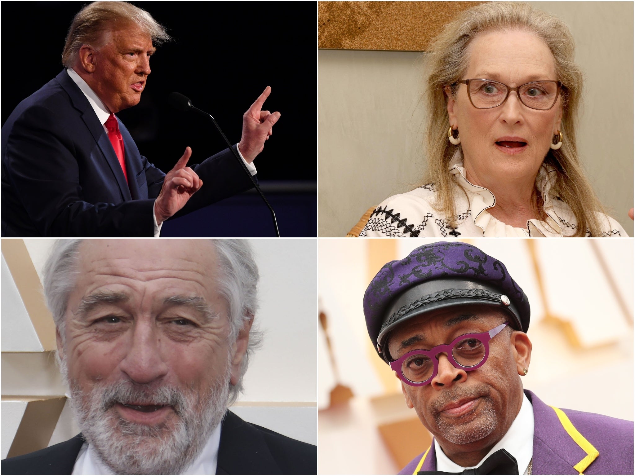 Trump has feuded with a number of Hollywood figures since he was elected