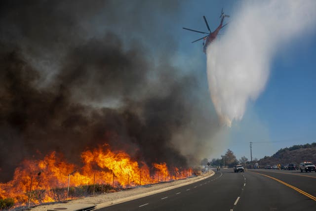 Tens of thousands of people in Southern California have been evacuated from their homes due to the ongoing Silverado Fire.