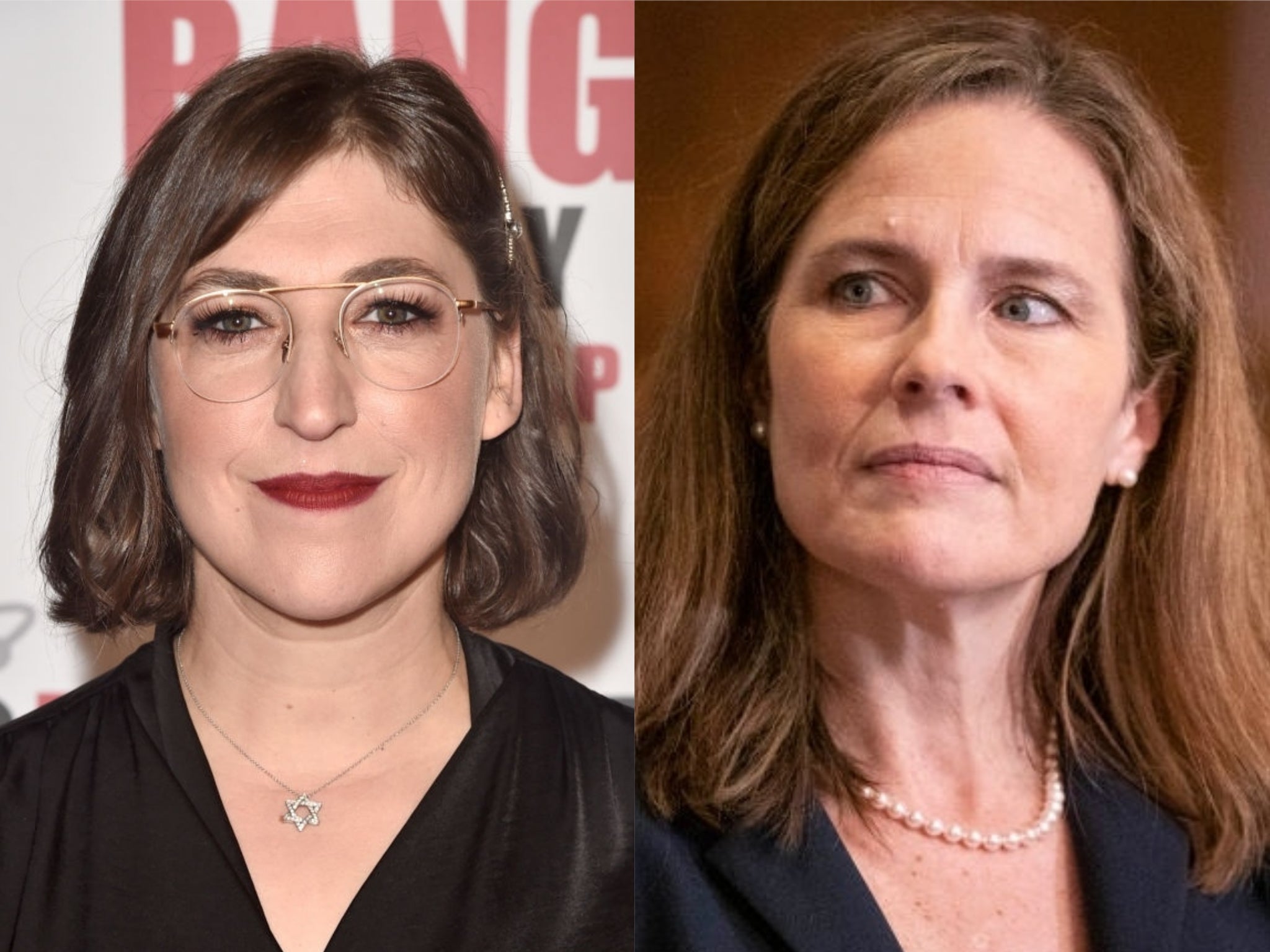 ‘Big Bang Theory’ star Mayim Bialik and Supreme Court Justice Amy Coney Barrett