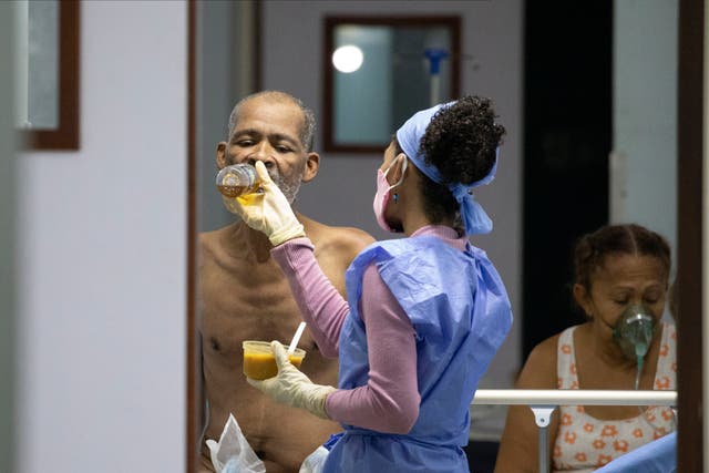 Virus Outbreak Venezuela - Broken Hospitals