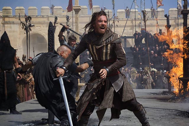 Michael Fassbender in 2016’s ‘Assassin’s Creed’ film