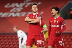 Jota and Salah earn Liverpool nervy win over battling Midtjylland