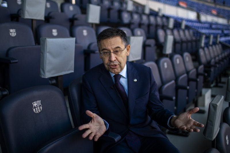 Josep Bartomeu dijo que una de sus últimas llamadas antes de renunciar fue precisamente para aprobar la competición.