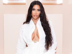 Kim Kardashian criticised after flying to private island for party