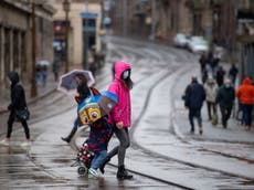 Weather warnings for rain issued as hail and thunder to hit some areas