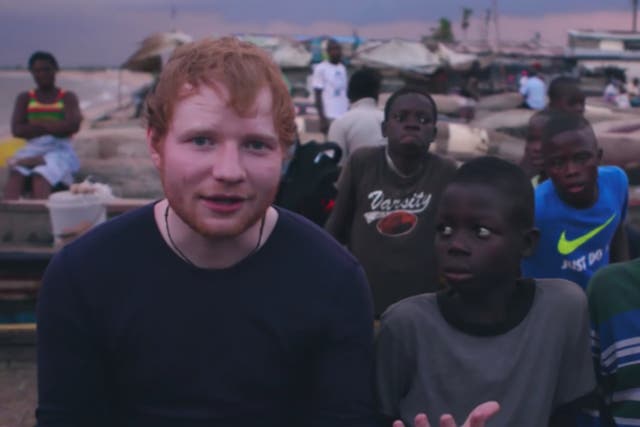 Ed Sheeran presents a Comic Relief film