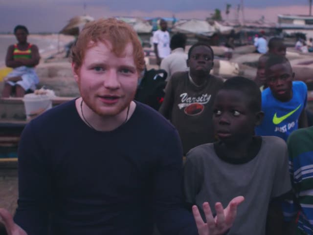 Ed Sheeran presents a Comic Relief film