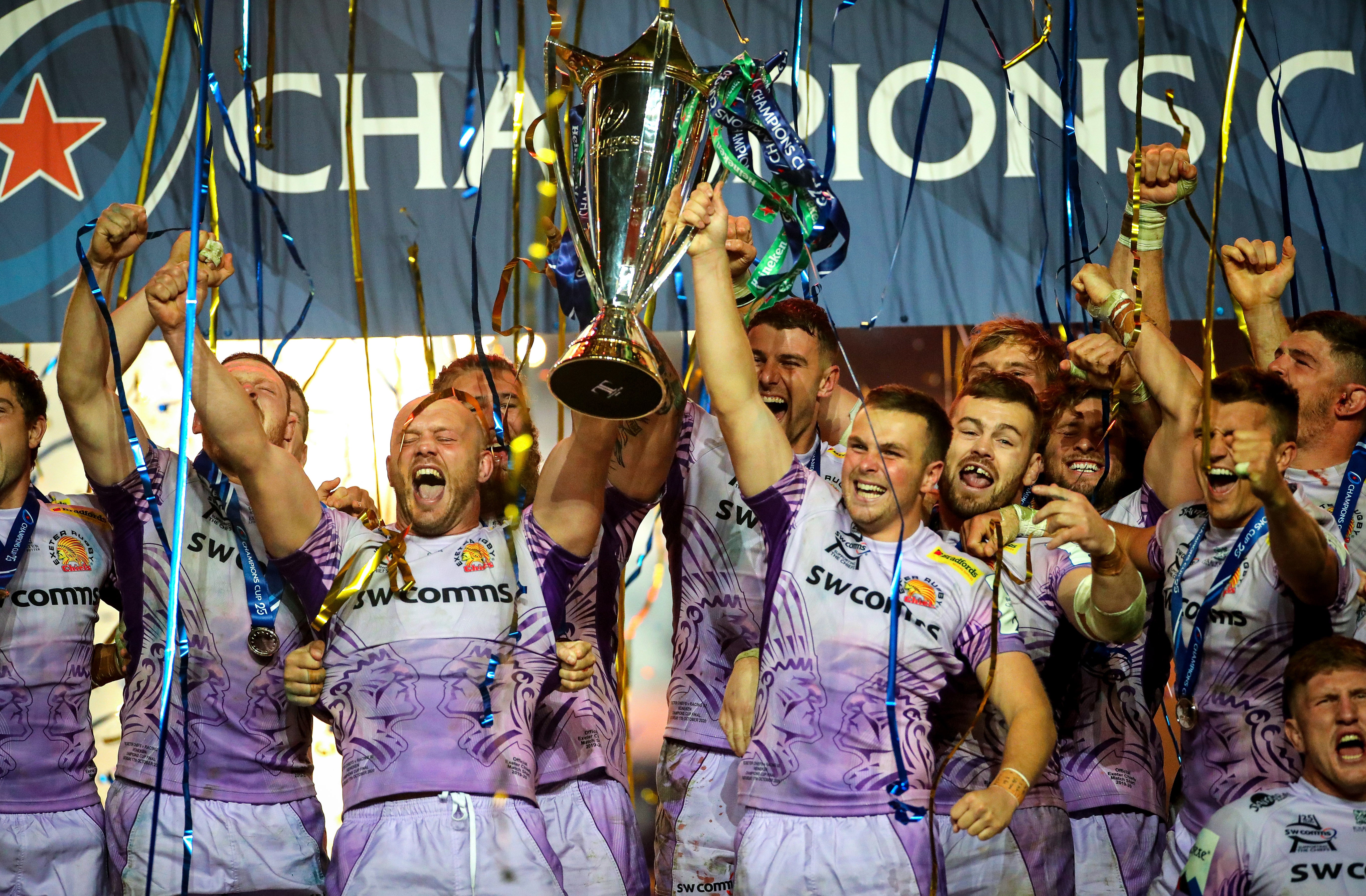 Exeter Chiefs are the reigning champions the 2020 Heineken Champions Cup