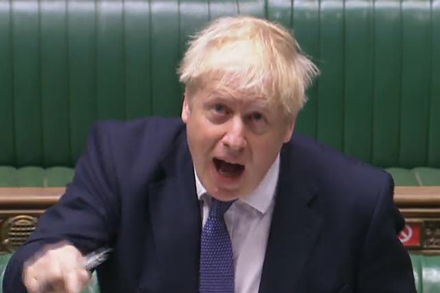 Boris Johnson is under pressure over the provision of free school meals