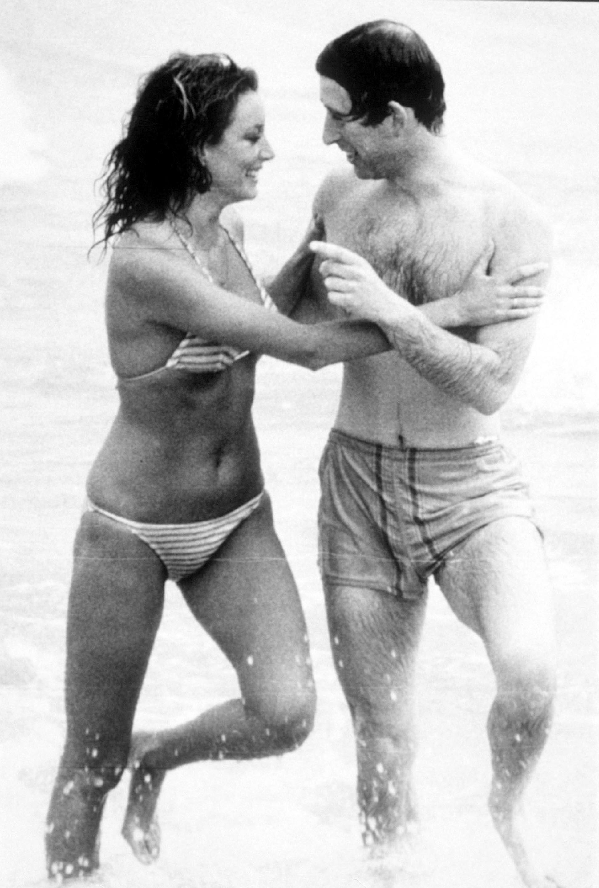 Model Jane Priest stole a kiss from Prince Charles during his 1979 visit to Perth, Australia