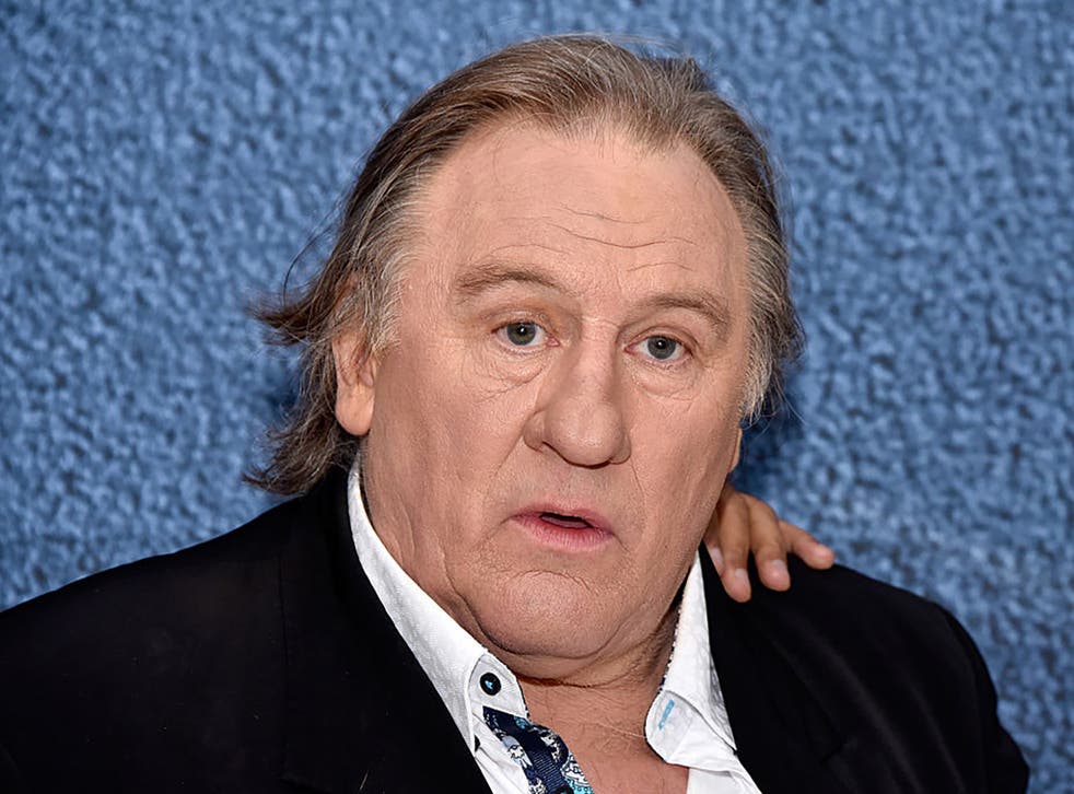 French Actor Gerard Depardieu Charged With Rape Claims Report The Independent