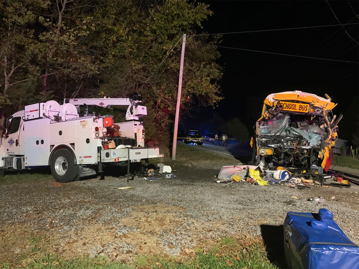 Seven-year-old girl and school bus driver killed in Tennessee crash