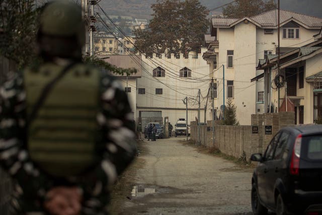 India Kashmir Police Raids