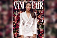 Alexandria Ocasio-Cortez wears suffragette white for Vanity Fair cover