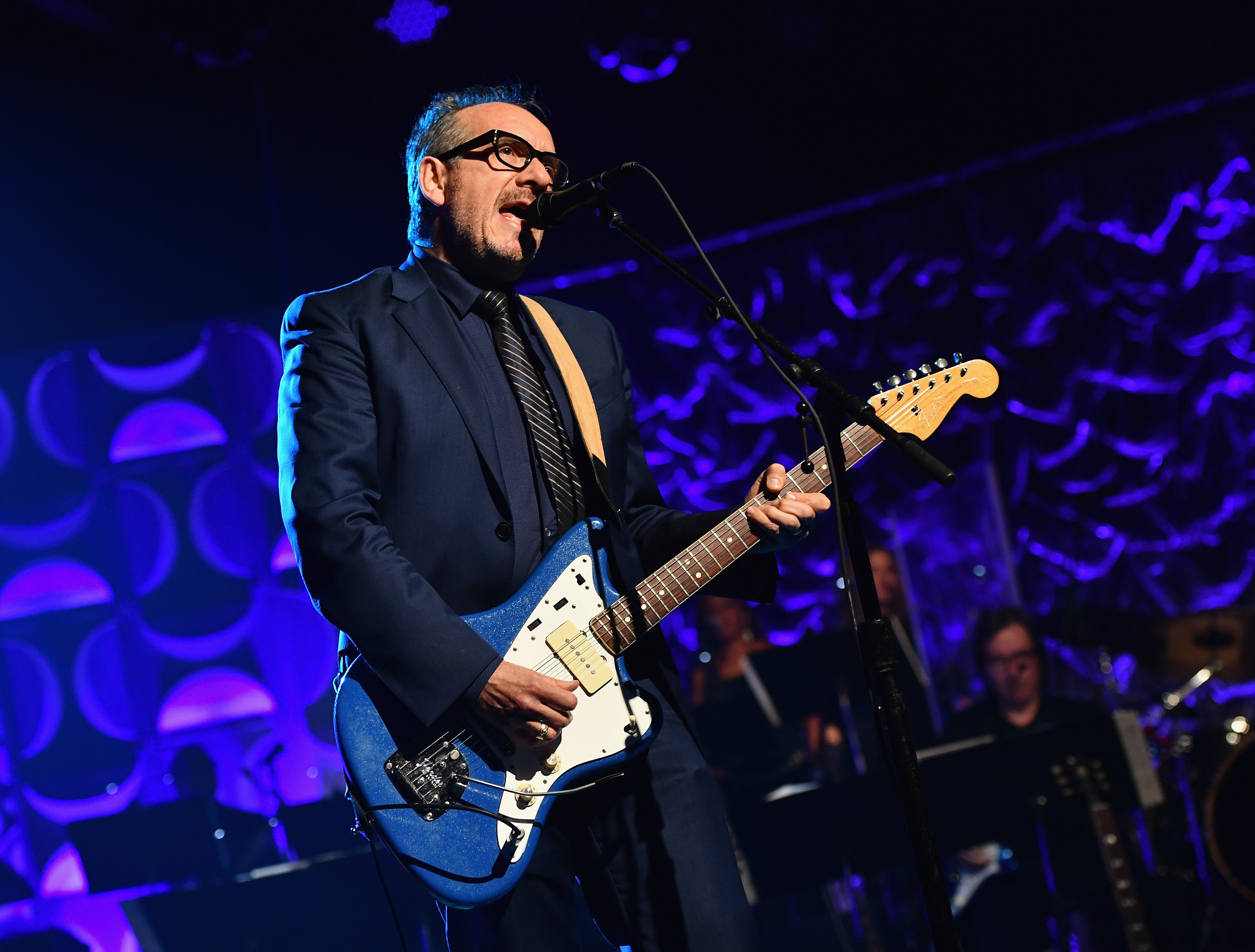 Costello performs onstage during the 2016 Songwriters Hall Of Fame Annual Induction And Awards, in New York