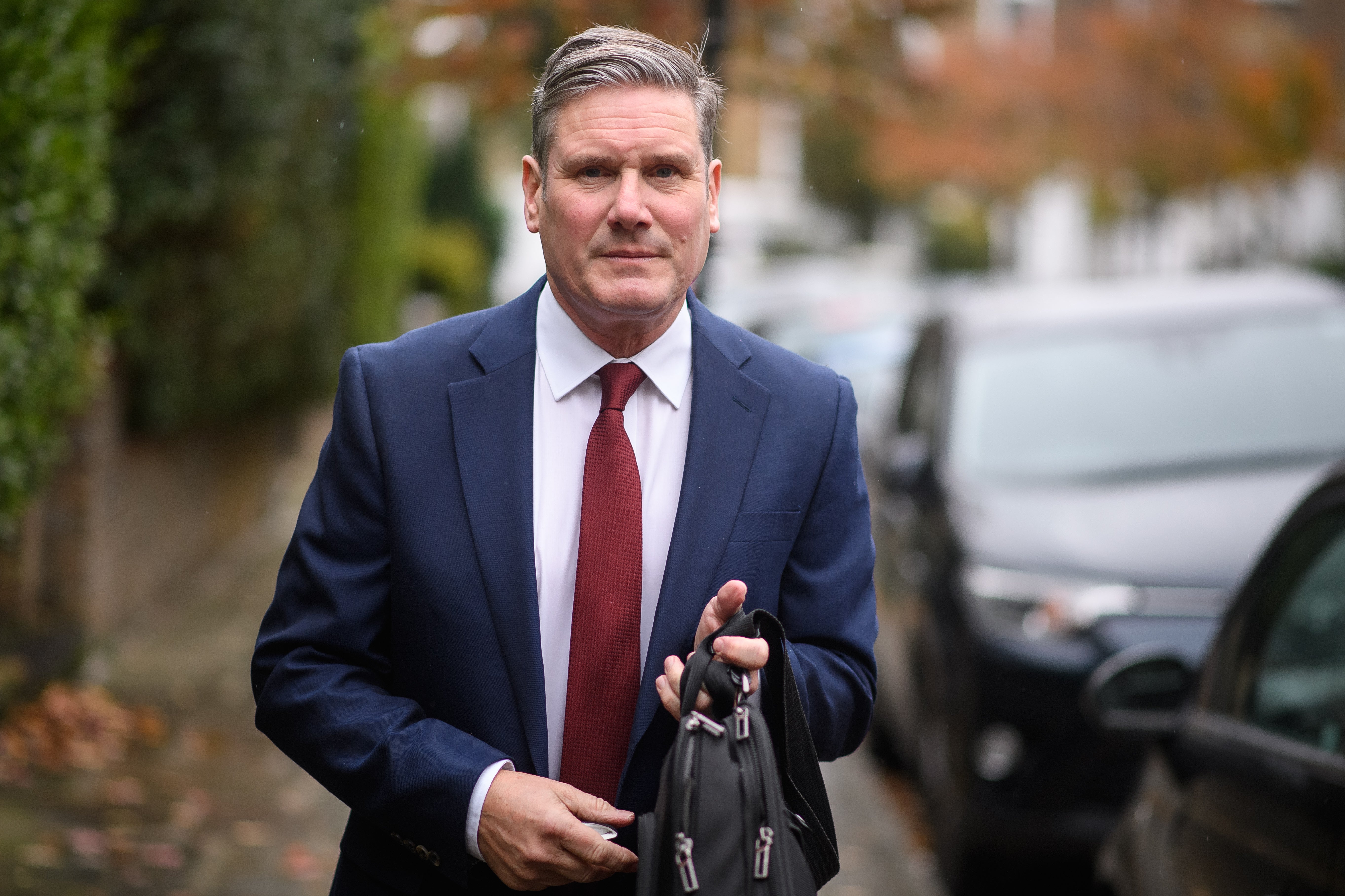 Starmer leaves home to respond to the EHRC report